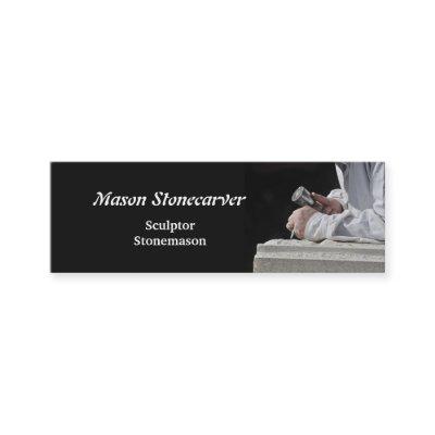 Monumental stonemason at work mini