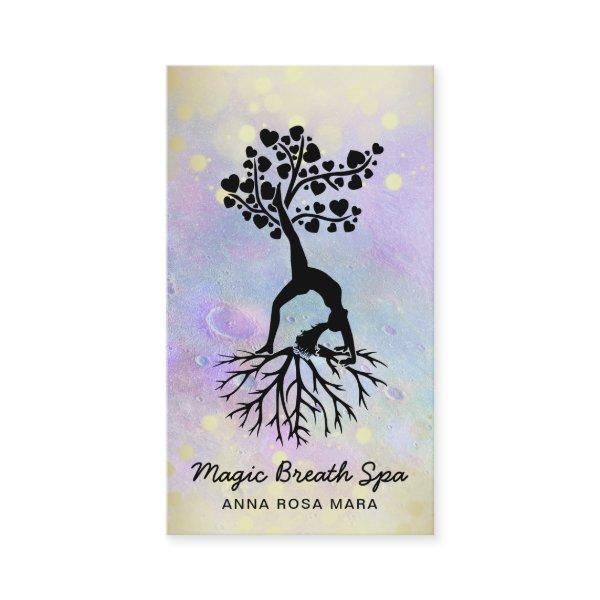 *~* Moon Gold Woman Yoga Meditation  Mindfulness