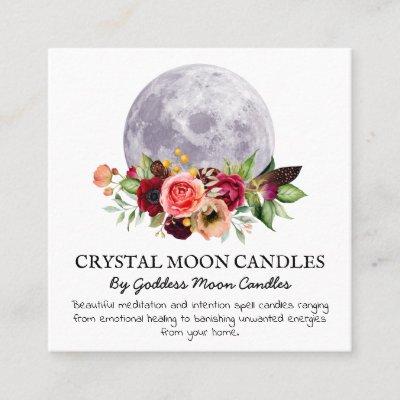 Moon Intention Candle Spell Square