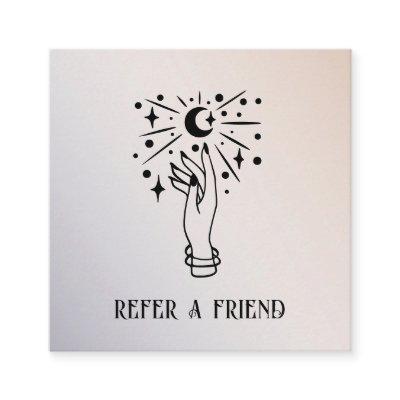 MOON PSYCHIC MEDIUM PALM READING REFER FRIEND SQUARE