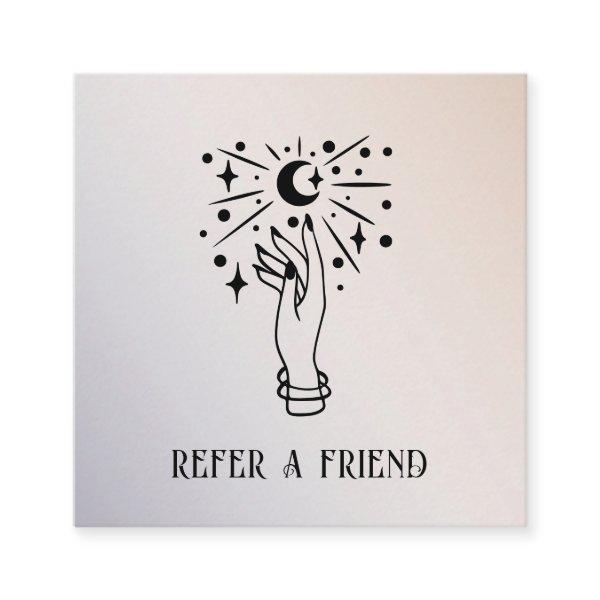 MOON PSYCHIC MEDIUM PALM READING REFER FRIEND SQUARE