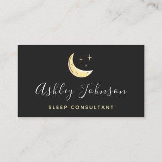 Moon & Stars Sleep Consultant Simple Elegant Night