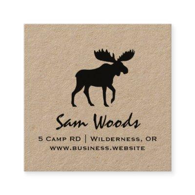 Moose Silhouette | Wildlife Outdoors Square