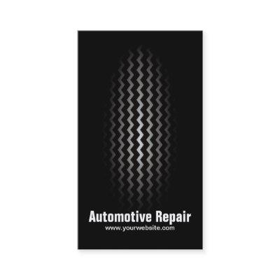 Morden Black & White Tyre Automotive Repair