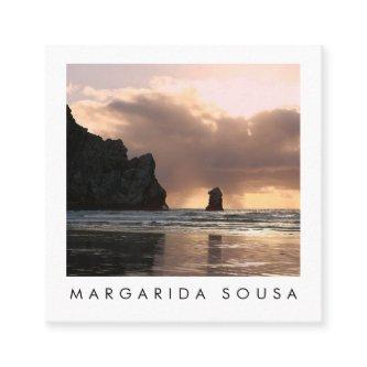Morro Rock Ocean Beach Photo Travel Tourism Square