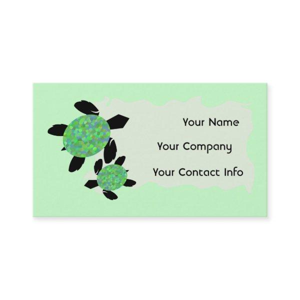 Mosaic Sea Turtle  Template