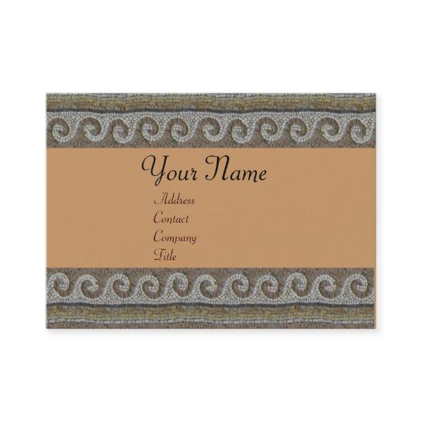 MOSAIC WAVES , light grey brown