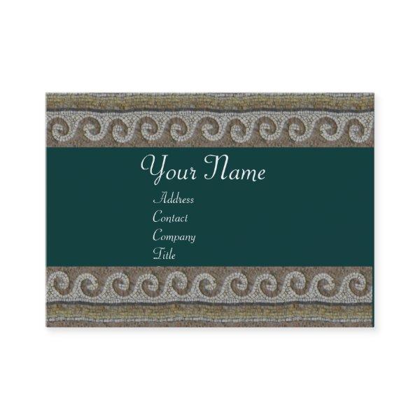 MOSAIC WAVES , light grey brown green