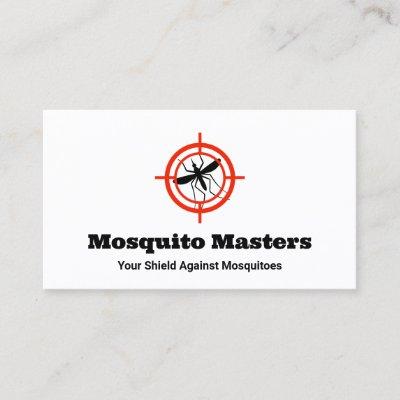 Mosquito Pest Control Target Logo