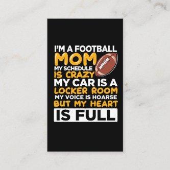 Mother of a American Football Team Player Son
