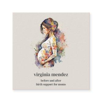 Motherhood Bloom Doula Midwife Lactation Pregnancy Square