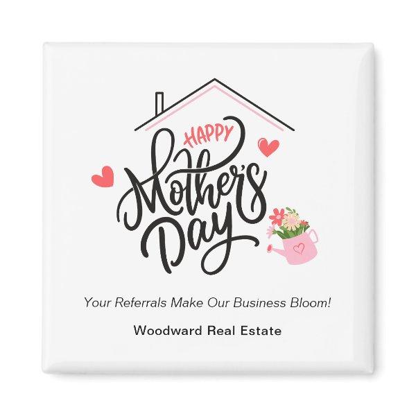 Mother's Day Business Bloom | Real Estate Budget  Magnet