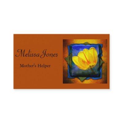 Mothers' Helper / Baby Sitter / Housework Business Calling Card