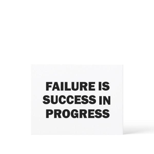 Motivational gym quotes for success  holiday postcard
