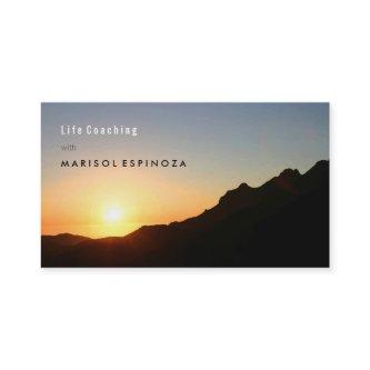 Motivational Life Coach Inspiration Mountain Climb