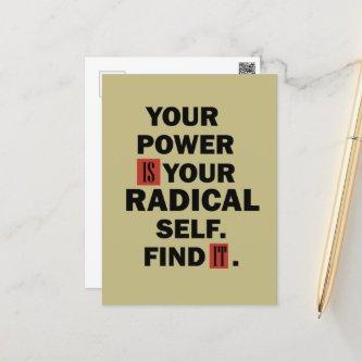 motivational quotes for success postcard