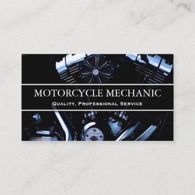Motorcycle Engine Photo - Mechanic