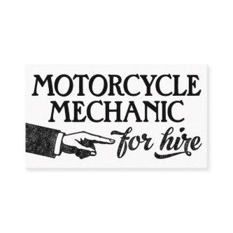 Motorcycle Mechanic  - Cool Vintage