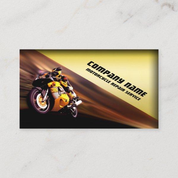 Motorcycle Repair Service Yellow