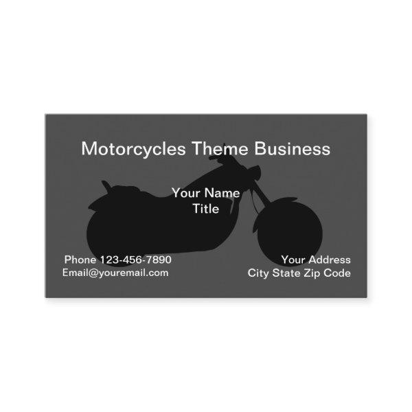 Motorcycle Theme Simple