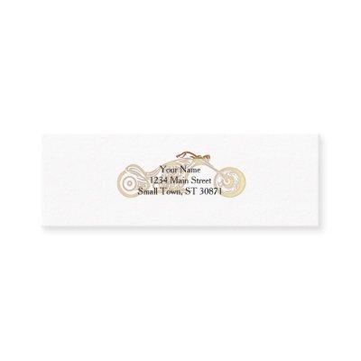 Motorcycle tribal - Choose background color Mini