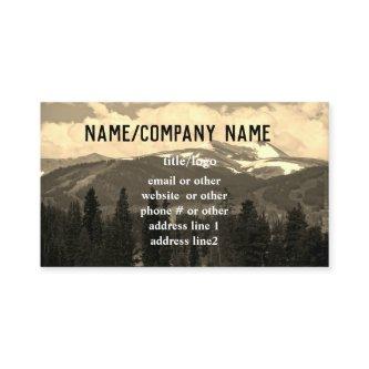 mountain landscape custom  photo art