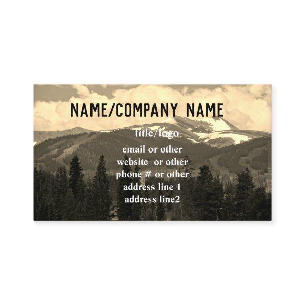 mountain landscape custom  photo art