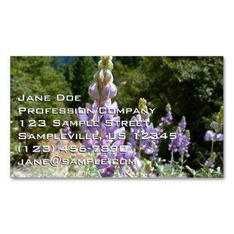 Mountain Lupins at Yosemite  Magnet