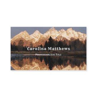 Mountain Reflection Landscape