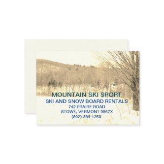 Mountain Ski Resort/Ski Rentals /Ski Lessons