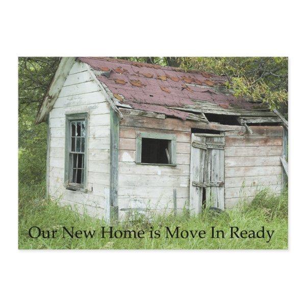 Move In Ready - Private Funny Change of Address Announcement