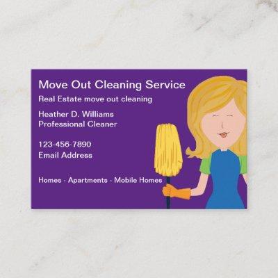 Move Out Cleaning Professional Editable