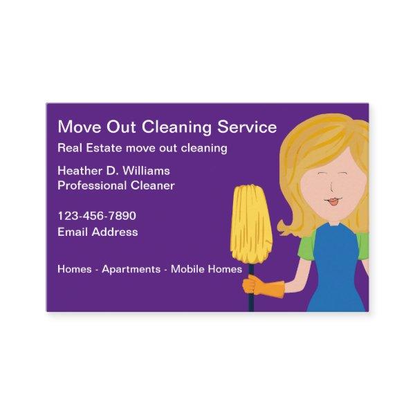 Move Out Cleaning Professional Editable