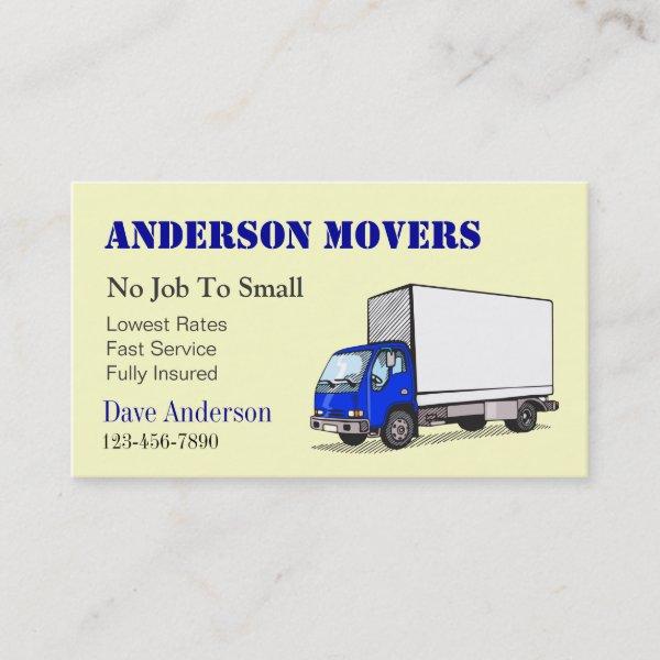 Mover or Moving Company