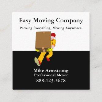 Moving Company Mover Box Square