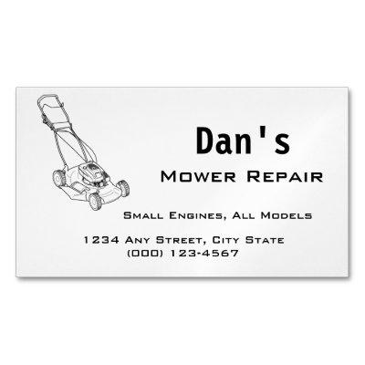 Mower and Small Engine Repair   Magnet