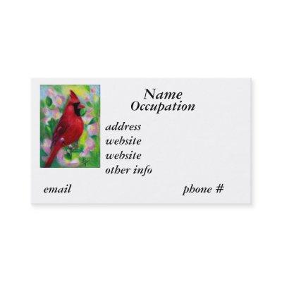 Mr. Cardinal aceo