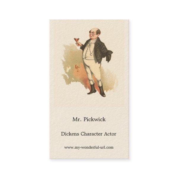 Mr. Pickwick by Kyd, Dickens' The Pickwick Papers