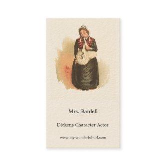 Mrs. Bardell by Kyd - Dickens' The Pickwick Papers