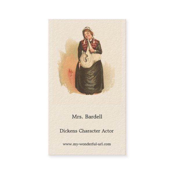 Mrs. Bardell by Kyd - Dickens' The Pickwick Papers