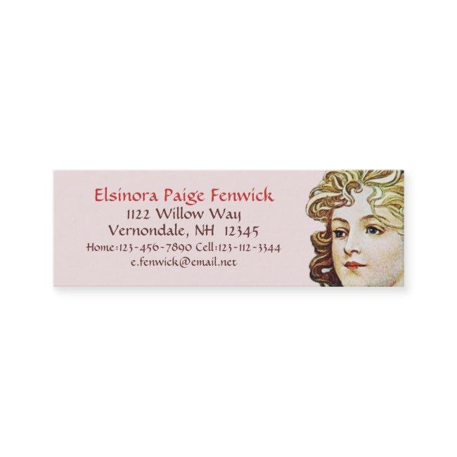 Mucha Art Nouveau Bookmark Skinny