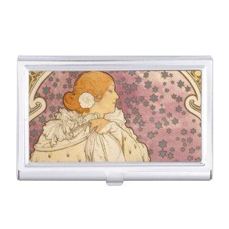 Mucha Art Nouveau Woman Beauty  Case