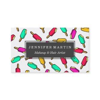 Multi Color Summer Popsicle Pattern