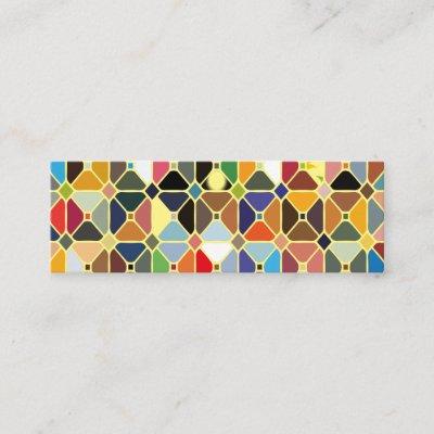 Multicolore geometric patterns with octagon shapes mini