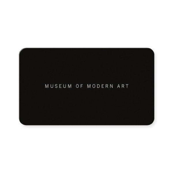 Museum Minimal Center Front and Back Two Business