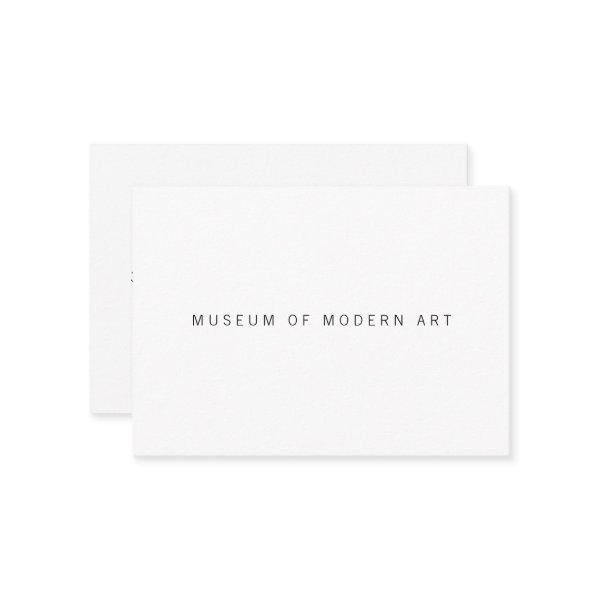 Museum Minimal Center Front and Back Two