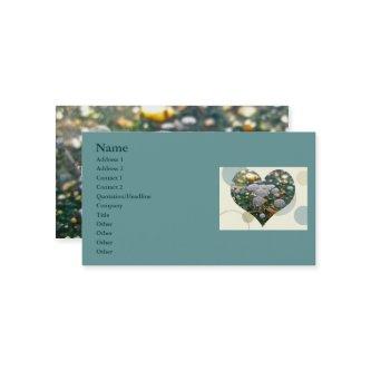 Mushroom Garden Heart