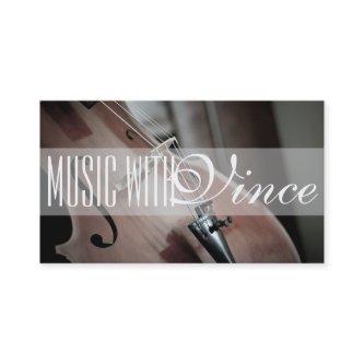 Music Instructor Studio Cello