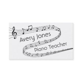 Music Notes Piano Teacher