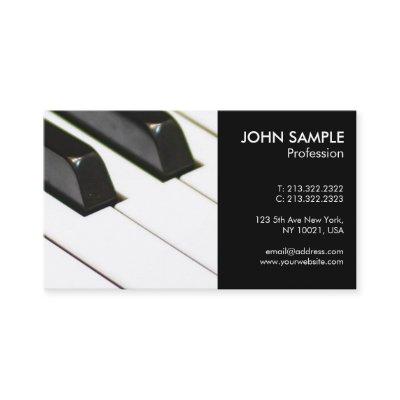 Music Piano Teacher Professional Simple